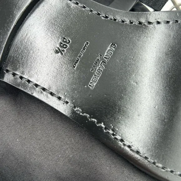 Women's Saint Laurent Ysl, Cassandra sandals size 39.5 made in Italy - Picture 8 of 11